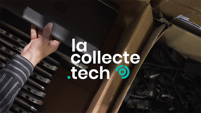 Collecte tech - Cartons de matériels informatiques