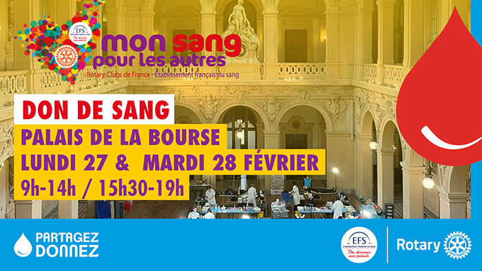 Don de sang palais de la bourse