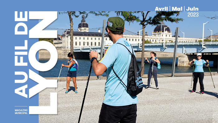 Couverture Au Fil de Lyon printemps
