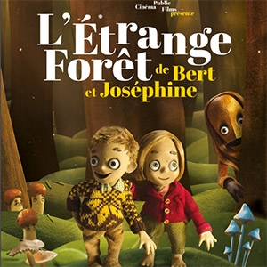 Détail de l'affiche de l'étrange forêt de Bert et Joséphine