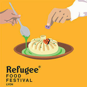 Affiche Refugee food festival