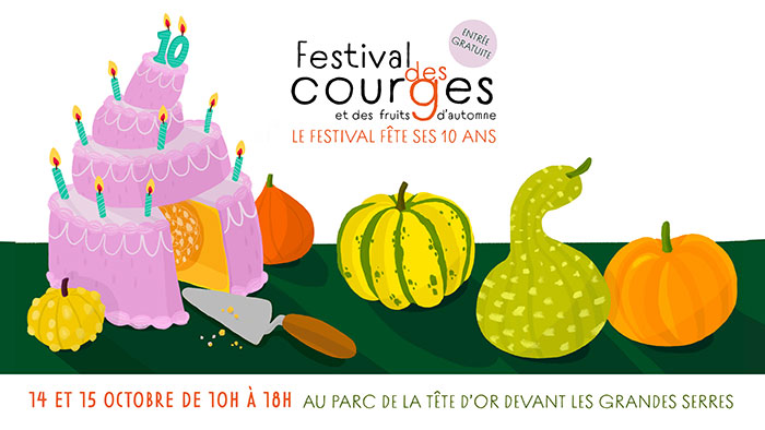 Affiche Festival des courges 2023