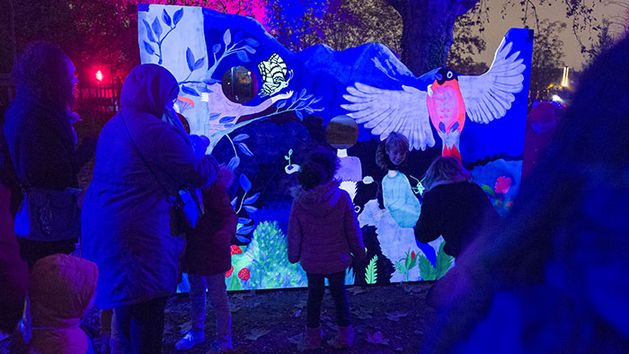 Fête des lumières 2022 au parc Blandan