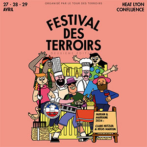 Affiche du Festival des terroirs 2024