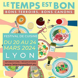 Affiche du festival Le Temps est bon 2024