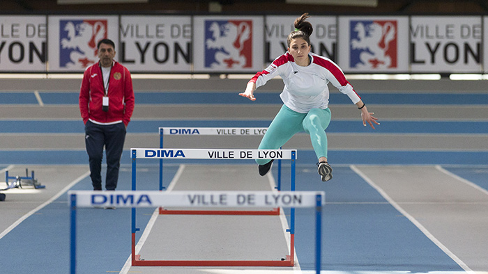 Entrainement aux Jeux olympique de l'équipe Arménienne d'athlétisme 