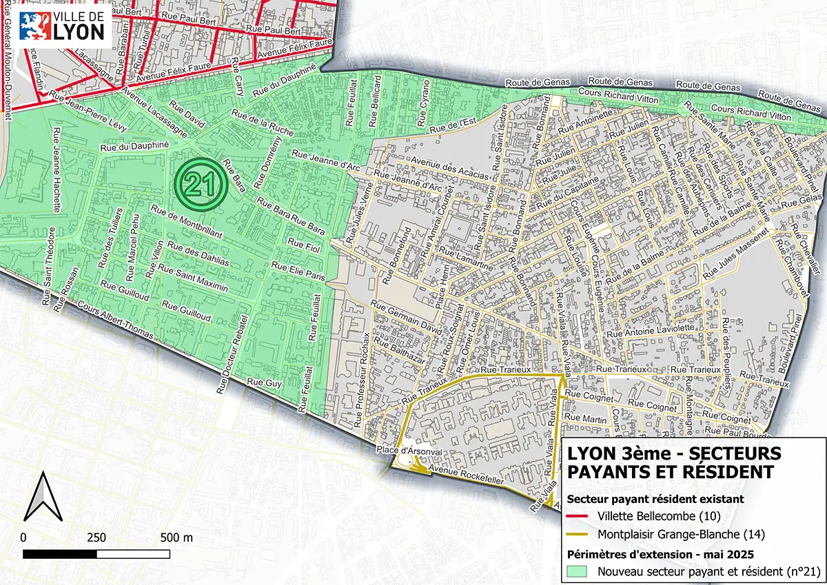 Stationnement Lyon 3e