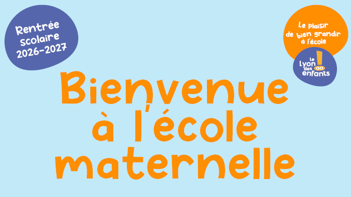 Bienvenue à l'école maternelle : réunions rentrée scolaire scolaire 2026-2027