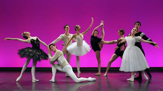 Les solistes du ballet de l'opéra de Paris