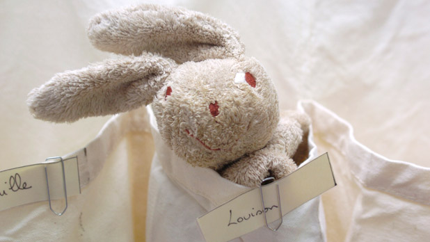 Peluche lapin crèche - p bis Vignette