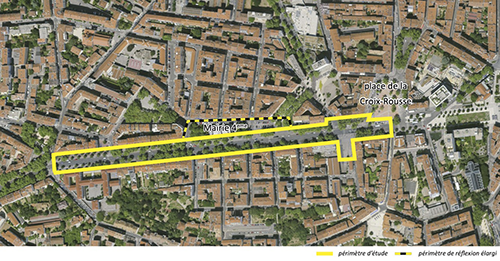 Schéma réaménagement du boulevard de la Croix-Rousse