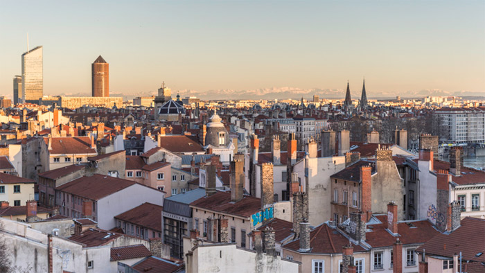 Vue Alpes ©Bonjour-Lyon