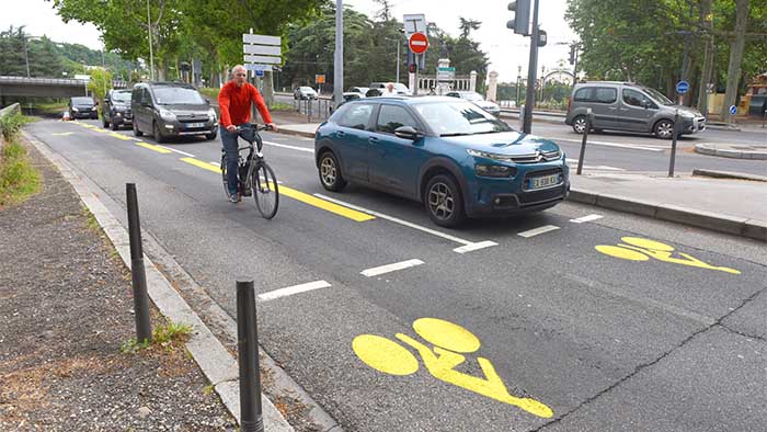 Vélo quai charles de gaulle