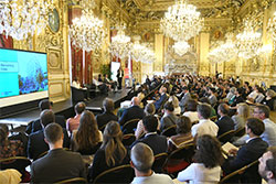 Lors du meet up du 1er juin à l'Hôtel de Ville