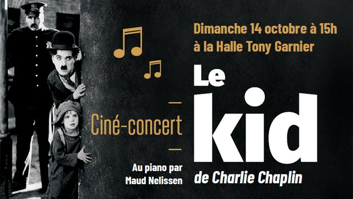 Ciné-concert "Le Kid" de Charlie Chaplin - Festival Lumière - Halle Tony Garnier