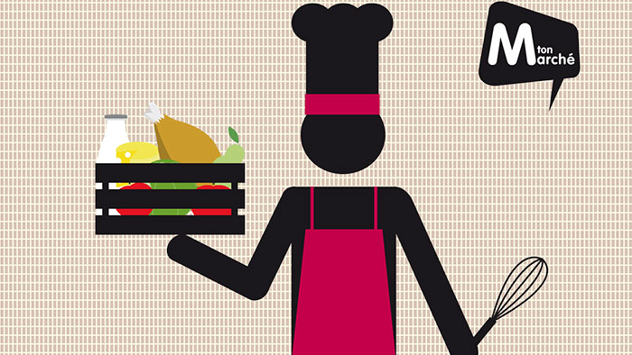 1 marché, 1 chef, 1 recette