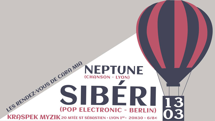 Sibéri + Bleu Comme Neptune