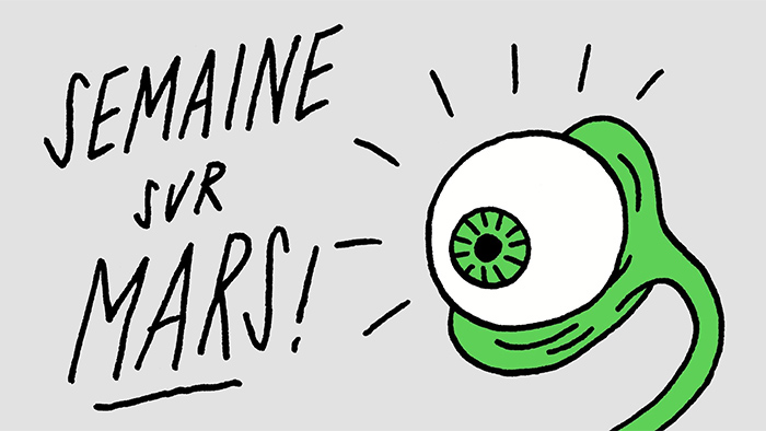 Semaine sur Mars !