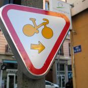 tourne-à-droite cyclable